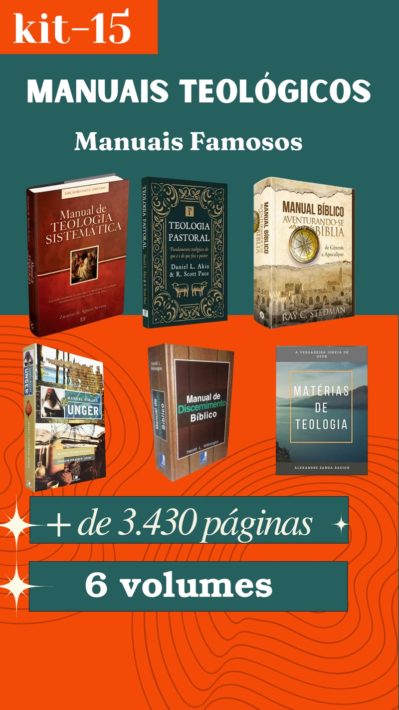 27 KITS TEOLÓGICOS + APOSTILAS DE DOUTORADO E BACHAREL + BÔNUS - ACESSO IMEDIATO E VITALÍCIO