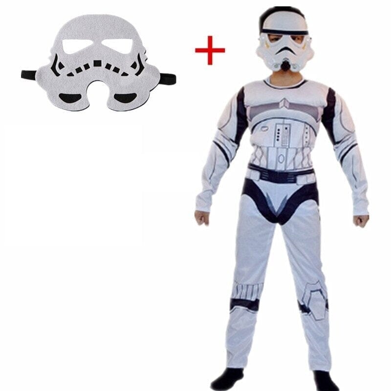 Fantasia Stormtrooper Star Wars Infantil Com Enchimento