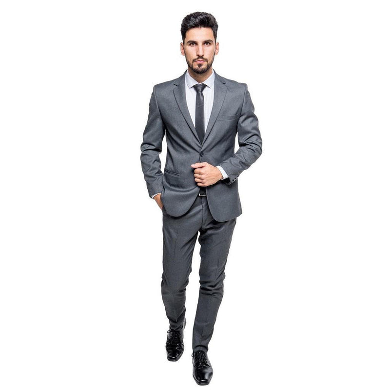 Terno Slim Masculino Qualidade Excelente Corte Italiano 2 Botoes Conforto Top